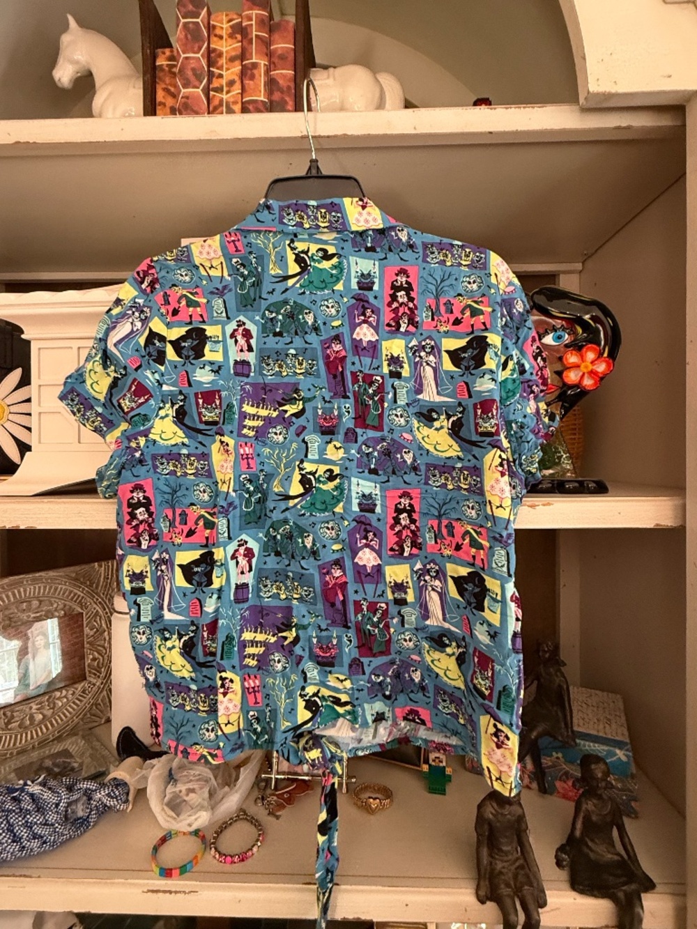 Disney Parks Her Universe XL Haunted mansion blouse - Picture 5 of 5